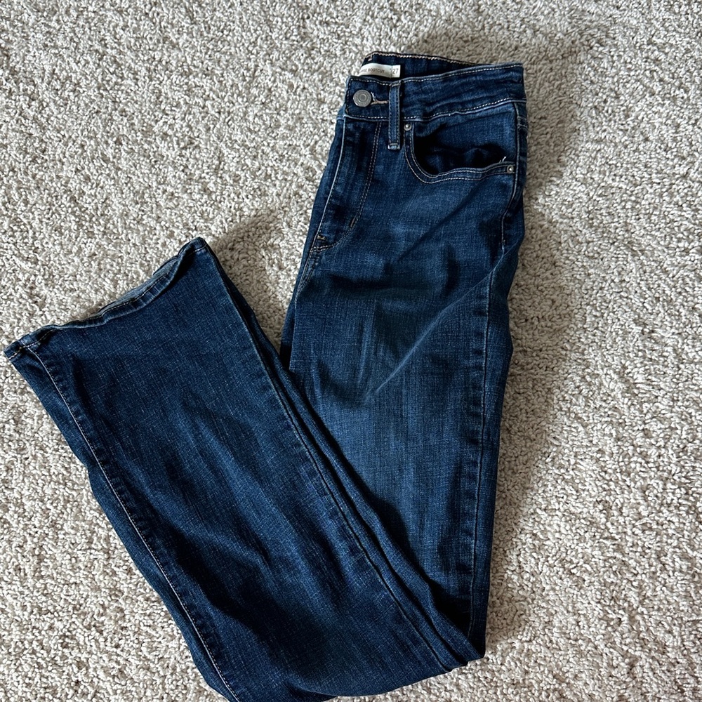 Dark Blue Women's Skinny Jeans